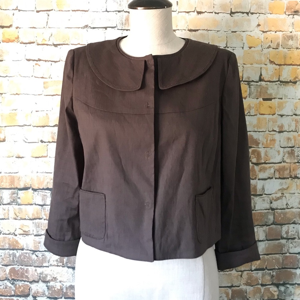 Tahari cropped blazer F38N8107